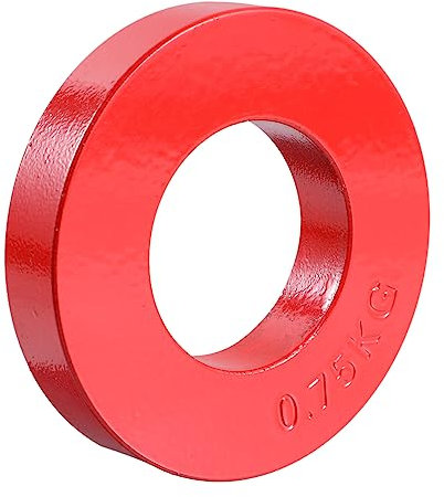 Gogogmee Dumbbell Weight Plates Large Hole Foot Plate Paint Baking for Strength Building