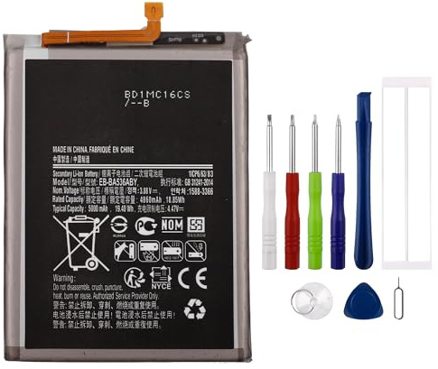 Swark 4860mAh Ersatz Akku EB-BA536ABY Kompatibel mit Galaxy A33 5G SM-A336E,SM-A336B Ersatzbatterie with Werkzeugsatz