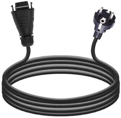 BC-05 AC Kabel 3M/5M/10M/15M, BC05 Buchse zu Schuko Stecker Anschlusskabel,BC-05 Anschlussleitung zum AC-Anschluss für Serie HMS-Mikro-Wechselrichter (15M)