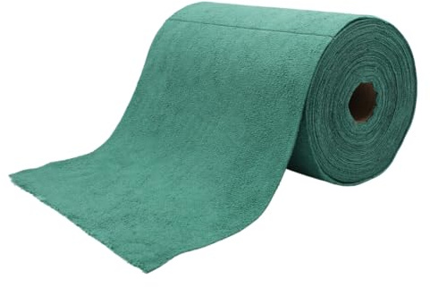 ROGGE Easy CLEAN Mikrofaser Rolle 75x Tücher, 30 x 30 cm, 200 Gr/m², versch. Farben. Super Hochfloor Tücher (grün)