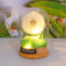 HIULLEN Wunscherfüller mit LED Licht, Echte Pusteblume im Glas, Pusteblume Deko Lampe Geburtstagsgeschenk für Frauen, Geschenke für Frauen Geburtstag Hochzeit Jugendweihe Weihnachten Valentinstag