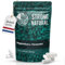 Strong Natural - Magnesio L-treonato 120 capsule - Alto dosaggio da 500 mg per capsula, 2000 mg dose giornaliera - 100% naturale, testato in laboratorio, biodisponibilità ottimale, supporta la memoria