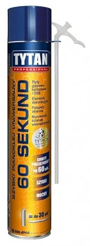 Professional 60 Second Universal Foam Adhesive 2x 750ml (Ergo Tube) - Fast & Strong Bond for Construction & DIY Projects