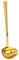 FONDOTIN Stainless Steel Gravy Ladle Elegant Steel Spoon for Sauces Soups Gravies Versatile Kitchen Essential Easy to Clean Comfortable Grip Finish