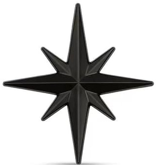 Tryagat Auto 3D Metall Emblem für Bentley Continental 2018-2024, Wasserdicht Anti-Rost Logo Abzeichen Aufkleber Badge Abzeichen Logo Sticker Auto Dekoration Zubehör,Black