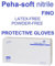 Peha-soft nitrile fino Gr. L 8–9 – 150 Handschuhe – weich Nitril blau ohne Latex puderfrei – Schutz Einweg Handschuhe aus Nitril Gummi NEU