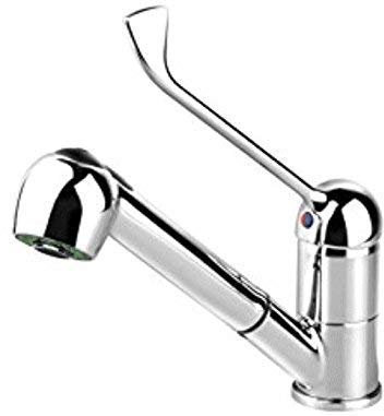GRIFO COCINA EXTRAIBLE CON MANETA MEDICAL SERIE M-5