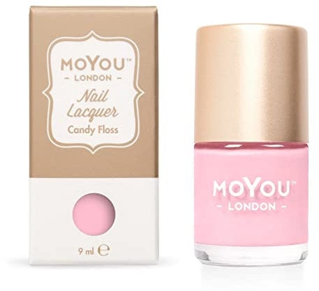 MoYou-London Premium Stamping Nail Polish, 9ml - Candy Floss