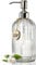 JASAI 18 Oz Clear Glass Soap Dispenser with Rust Proof Stainless Steel Pump, Refillable Liquid Hand Soap Dispenser for Bathroom and Kitchen