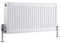 Milano Compact White Type 22 Horizontal Double Panel Convector Radiator - 400mm x 800mm