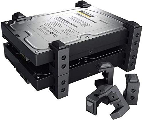 SEDNA - 2,5 Zoll / 3,5 Zoll Festplatten-Gummiständer (3 Sets pro Paket) – HDD / SSD nicht im Lieferumfang enthalten