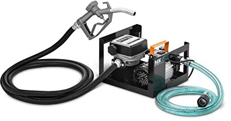 MSW Pompa Contalitri Gasolio Pompa Travaso Gasolio MSW-OP60S (60 l/min, 2.800 giri/min, Ferro)