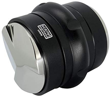 scarlet espresso | Doppel Distributor und Tamper »Doppio« 2 in 1 Levelling Tool Nivellierwerkzeug für Siebträgermaschine Espresso (58 mm)