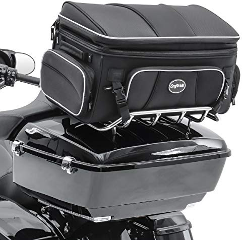 Sacoche de Selle pour Moto Custom Limited TT1 pour Porte-Bagage 73L CB12478