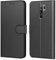 Tenphone Etui Coque pour Xiaomi Redmi 9,Plusieurs Couleurs Disponible,Protection Etui Housse Premium en Cuir PU,Fermeture Magnétique pour (Redmi 9 (6,53 Pouces), Book Noir)
