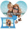 Foto-Puzzle 24-1000 Teile in inkl. hochwertiger Verpackung - mit eigenem Foto Bedrucken - Puzzle selber gestalten - Herzpuzzle 63 Teile in Kartonverpackung