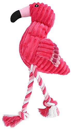 EVTSCAN Plüsch Quietschendes Hundespielzeug Kauen Gesang Vogel Haustier Zahnreinigungsspielzeug für kleine mittlere große Hunde