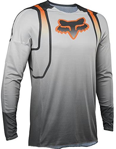 Fox Racing Herren 360 Vizen Motocross Jersey, Pewter, S