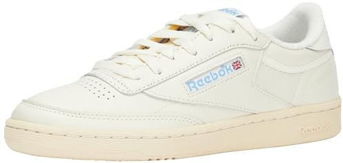 Reebok Damen Club C 85 Vintage Sneaker, Chalk Alabas Skyblu, 38.5 EU