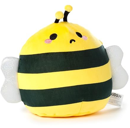 Puckator - Biene Kissen, Farbe Gelb|Schwarz, 22cm, 300242916