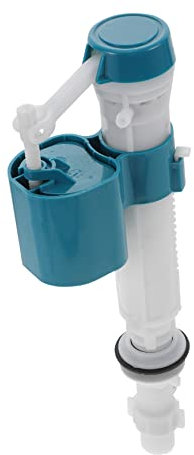 Housoutil Toilet Fill Valve, 10.81in Toilet Inlet Valve, Plastic Universal Fill Replacement, Tank Replacement Kit for Bathroom