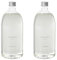 Zwei Nachfüllpackungen für Culti Milano Diffusor je 1000 ml | Aramara-Duft | Gesamtkapazität der beiden Nachfüllpackungen 2000 ml | CULTI Milano | Lebensdauer 6 Monate | Länge 30 m²