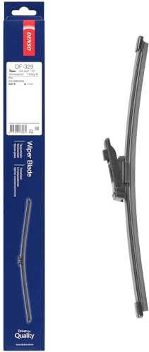 DENSO Heck Flachwischer DF-329 (250 mm): Leiser, langlebiger Wischer mit aerodynamischem Design. OEM-Qualität, breite Kompatibilität, 2 Jahre Garantie | Kompatibel mit: VW GOLF VIII