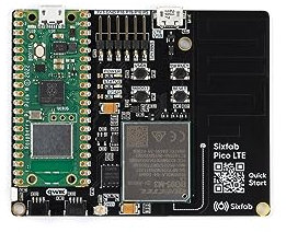 Sixfab Pico LTE Powered by Raspberry Pi | DIY IoT Projects | Raspberry Pi Pico W | Quectel BG95-M3 | Bluetooth 5.2 / Wi-Fi | Arm Cortex-M0+ | RP2040 | Global LTE CAT-M1 and GPRS | Home Automation