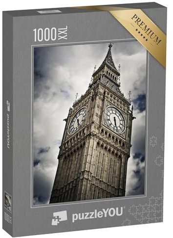 Puzzle 1000 Teile XXL „Stimmungsvolle Aufnahme des Big Ben, London, England“ – aus der Puzzle-Kollektion Big Ben