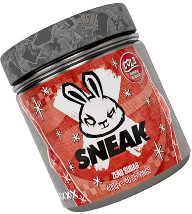 SNEAK Energy Drink Powder | Cola | No Sugar. No Nasties. Just Natural Caffeine, Focus-Boosting Nootropics | 40 Servings