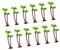 TOYANDONA 12St Modellbäume birthday cake decoration birthday cake topper die trib kuchendekorationen Kuchen-Ornamente Baumlandschaft Baum Miniatur Layout-Miniatur Landschaft Landschaft