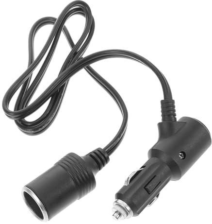 PLAFOPE Car Charger Extension Cable Car Cigarette Lighter Extension Socket for Electronics Devices
