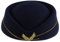 OATIPHO Damen Stewardess Hut Aus Begleiterin Mütze Für Kostüme Rollenspiele Und Musikalische Darbietungen Größe M Navy 56