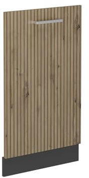 Vicco Geschirrspülblende R-Line, Artisan-Eiche, 45 cm ohne Arbeitsplatte