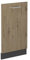 Vicco Geschirrspülblende R-Line, Artisan-Eiche, 45 cm ohne Arbeitsplatte