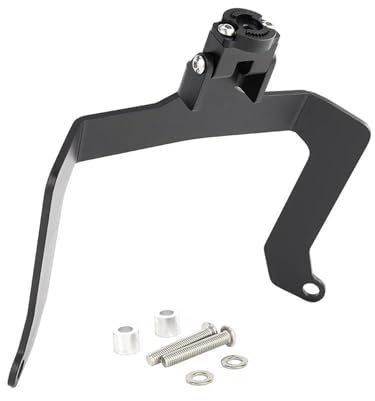 BDDXWSM Lenkerhalterung Motorrad-Navigationshalterung Für R 1200, Für Nine-T Scrambler, Für Nine-T Urban GS/Pure Stoßfestehalterung(Schwarz 3)