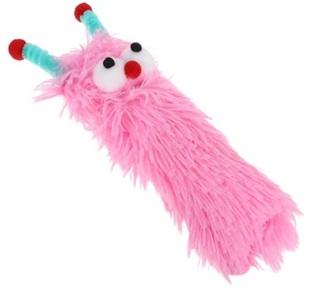WOONEKY Jouet pour Chats Oreiller avec Herbe à Chat Naturelle Jouet à Mâcher pour Chaton Peluche Confortable