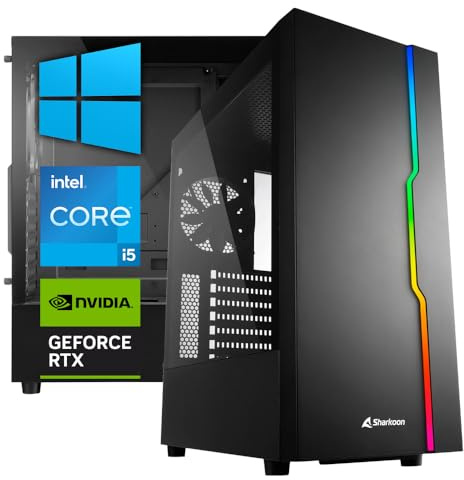 PC GAMING i5 12400F 6 Core 4,40 Ghz - Ram 16 GB DDR4 - SSD M.2 1 TB - RTX 3050 8 GB GDDR6 - Windows 10/11 Pro