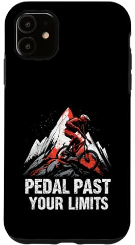 Hülle für iPhone 11 Pedal vergessen Ihre Grenzen Mountainbiken