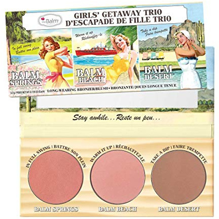 The Balm - GIRLS GETAWAY TRIO - Long-Wearing Bronzer/Blush - Set of 3 blushers
