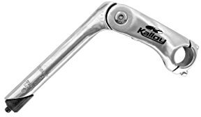 299 - Potencia tija direccion manillar regulable btt mtb bici bicicleta COLOR PLATA