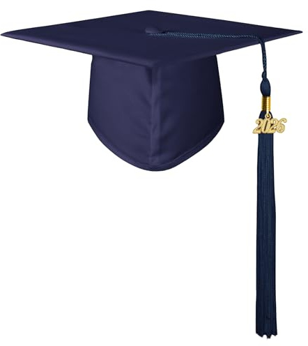 GraduatePro Graduation Cap Hat for Adults 2026 Mortor Board Academic High School University with Tassel 18 Colors