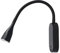 Lindby LED Wandleuchte, Wandlampe Innen 'Enna'mit USB Anschluss (Modern) in Schwarz u.a. für Schlafzimmer (1 flammig,) - Wandstrahler, Wandbeleuchtung/Wohnzimmer