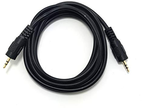 MainCore 2m 2.5mm to 2.5mm Jack Audio/Video Stereo Cable Lead Gold Plated Contacts (2m)