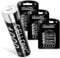 Cellonic AAA Akku-Batterien - 1000mAh - vorgeladen, Lange Lebensdauer - 12x Micro / HR03 / AAA Akkus