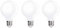 LED E27 Lampe, Glühbirne Globe Milky, 5 Watt (entspricht 50 Watt), 500 Lumen, E27 LED warmweiß, 2700 Kelvin, Leuchtmittel, Glühlampe G80, Ø 80mm