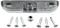 Siegenia SI Aubi Türschnäpper/Balkontürschnäpper/Fensterschnäpper 4505 inclusive Rollzapfen & SN-TEC Montagematerial