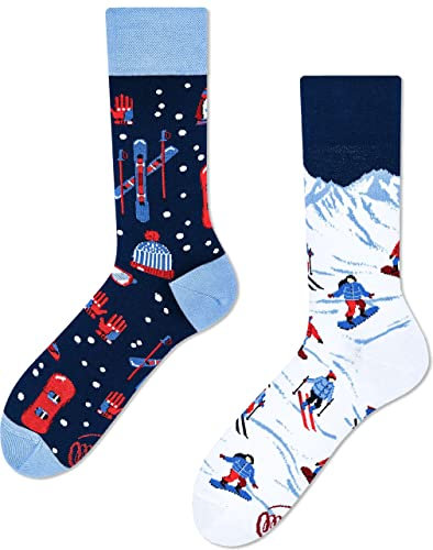 Many Mornings unisex Socken Ice Alpine Ski Dream (39-42)