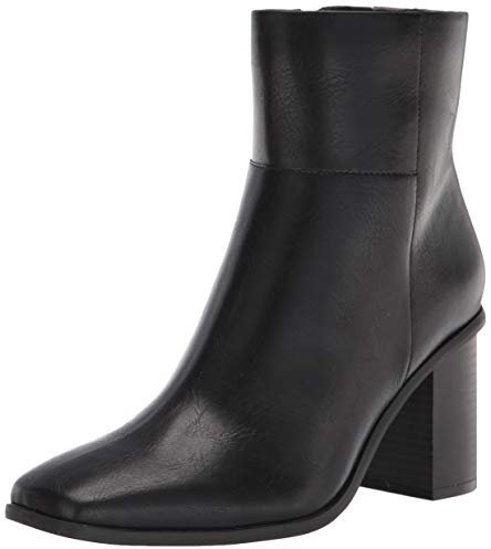 The Drop Ibita, Stivaletto con Tacco Alto e Cerniera Laterale Donna, Nero, 39 EU