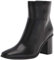 The Drop Ibita, Stivaletto con Tacco Alto e Cerniera Laterale Donna, Nero, 39 EU